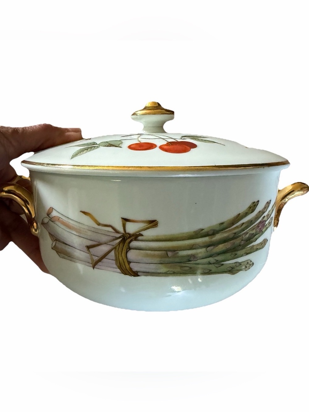 Royal Worcester Evesham Porcelain Casserole Dish Lid Shape 28 SZ 1 Fireproof UK